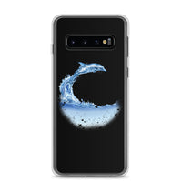 Aqua Dolphin Samsung Case - Splashing Apparel