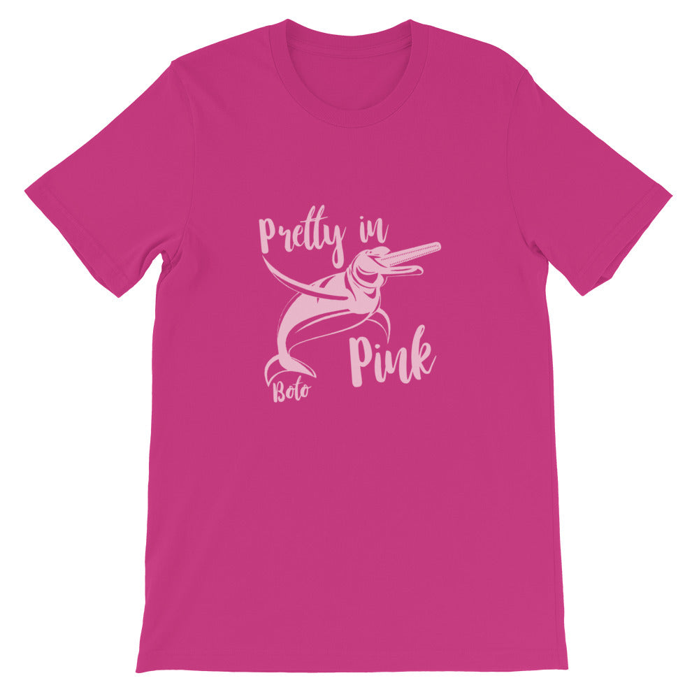 Pretty in Pink Boto River Dolphin Shirt - Splashing Apparel