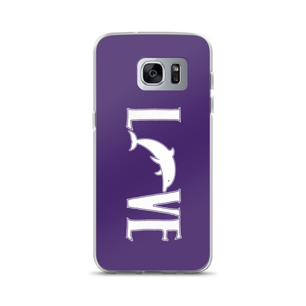 Love Dolphins Samsung Case - Splashing Apparel