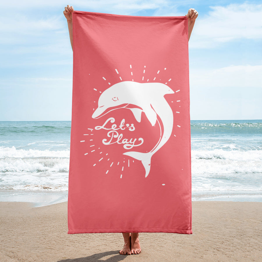 Let's Play Towel - Splashing Apparel