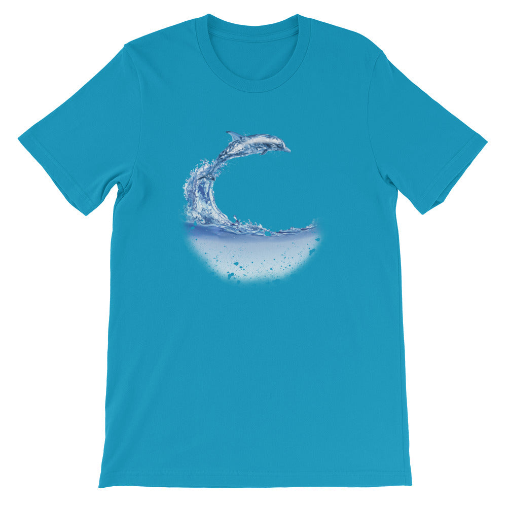 Aqua Dolphin Shirt - Splashing Apparel