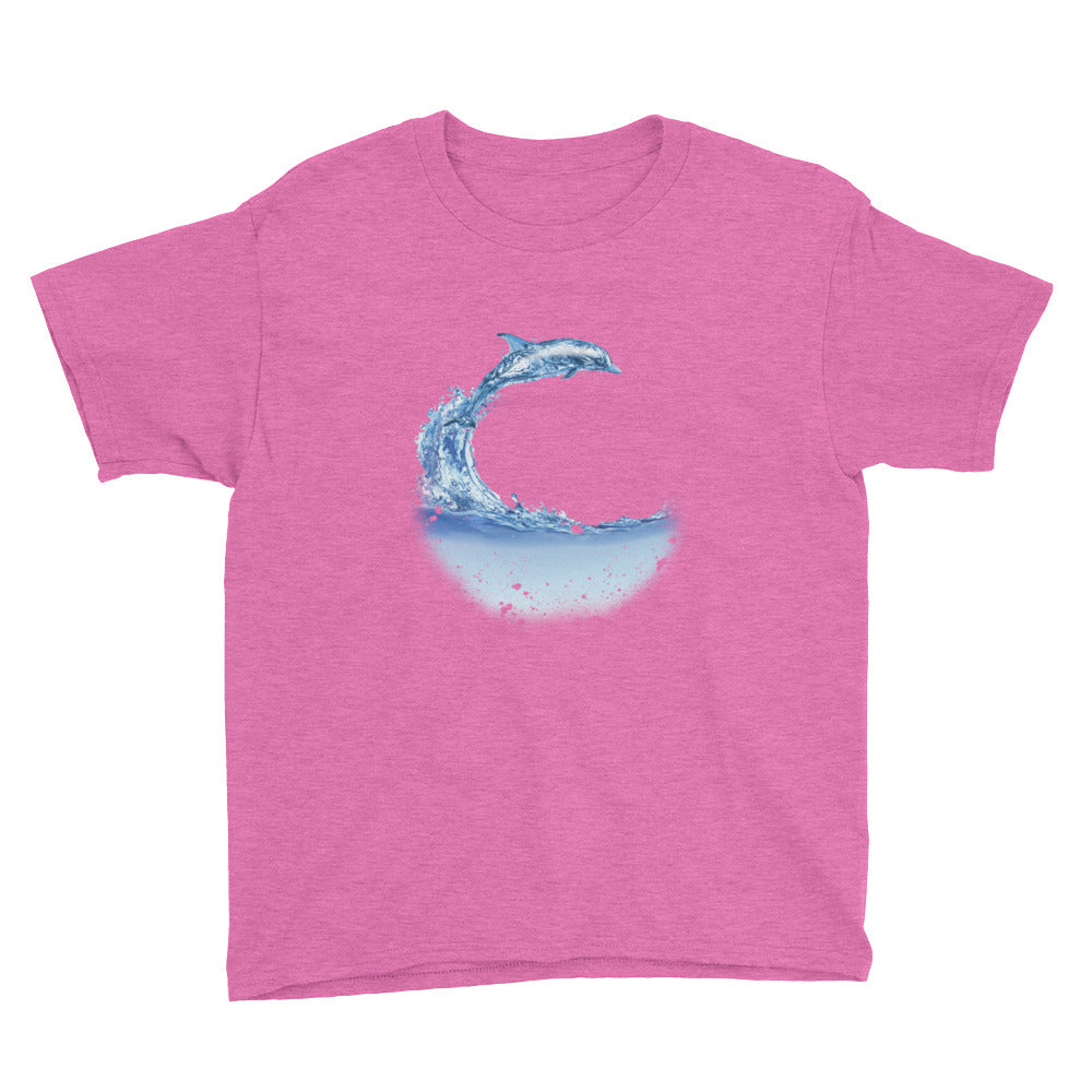Aqua Dolphin Kids Shirt - Splashing Apparel