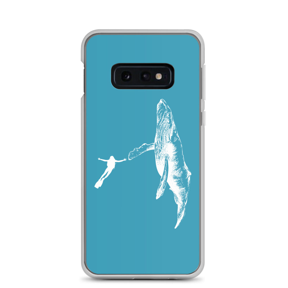 High Five Samsung Case Blue - Splashing Apparel