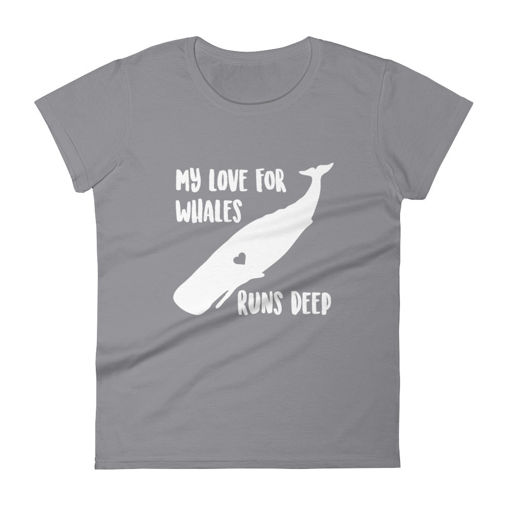 My Love Runs Deep Women's Shirt - Splashing Apparel
