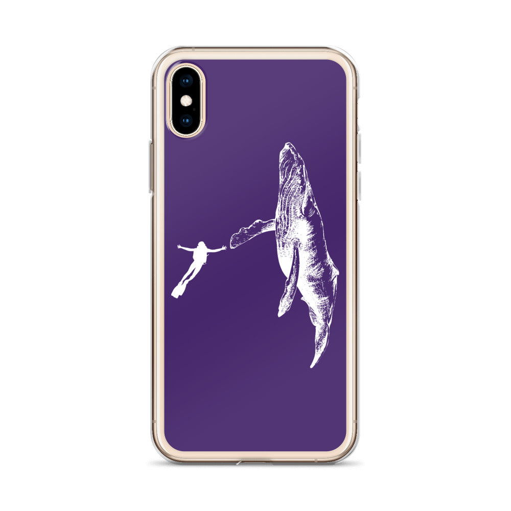 High Five iPhone Case Purple - Splashing Apparel