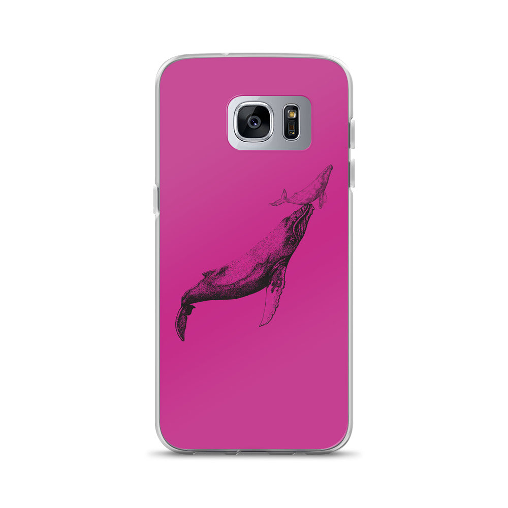 First Breath Samsung Case Pink - Splashing Apparel