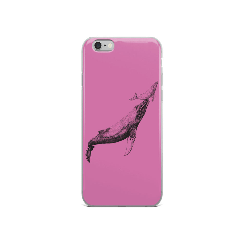 First Breath iPhone Case Pink - Splashing Apparel