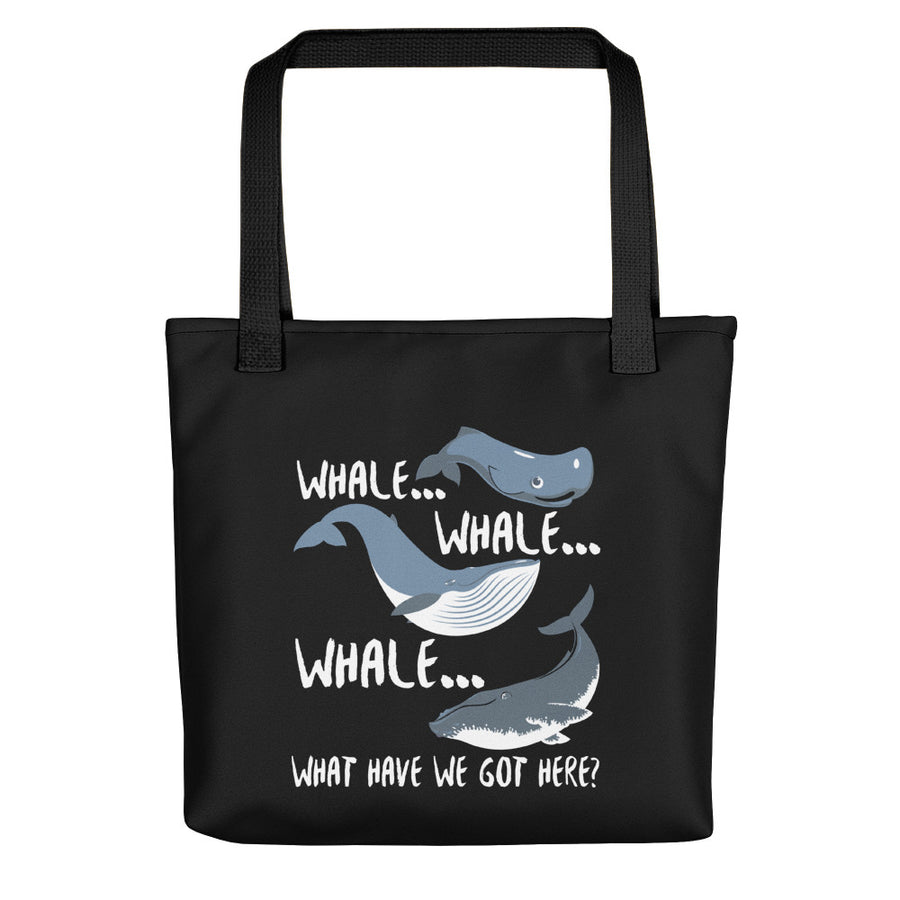 Whale Whale Whale Tote bag - Splashing Apparel