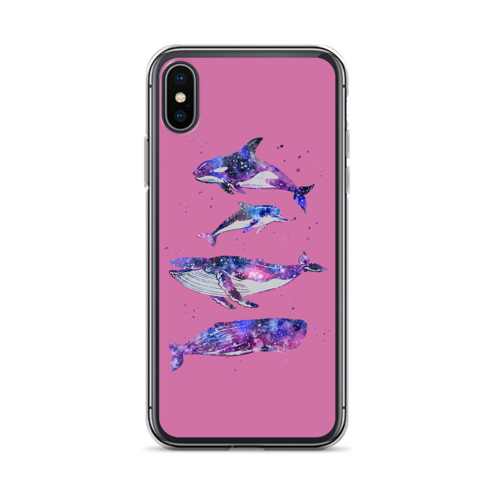 Cosmic Beauties iPhone Case Pink - Splashing Apparel