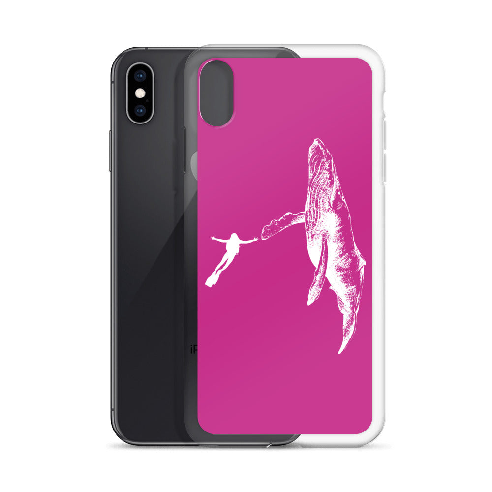 High Five iPhone Case Pink - Splashing Apparel