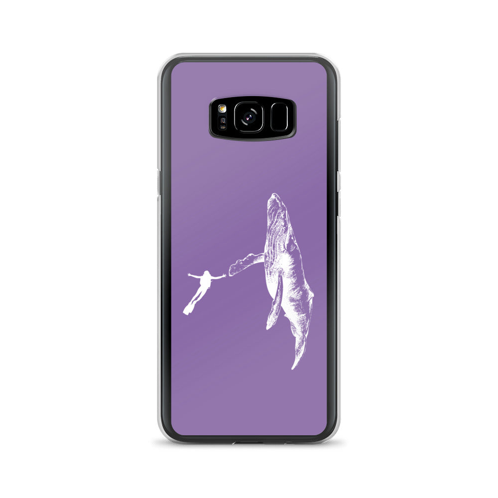 High Five Samsung Case Purple - Splashing Apparel