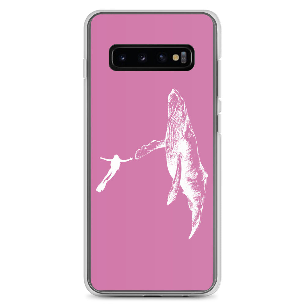 High Five Samsung Case Pink - Splashing Apparel