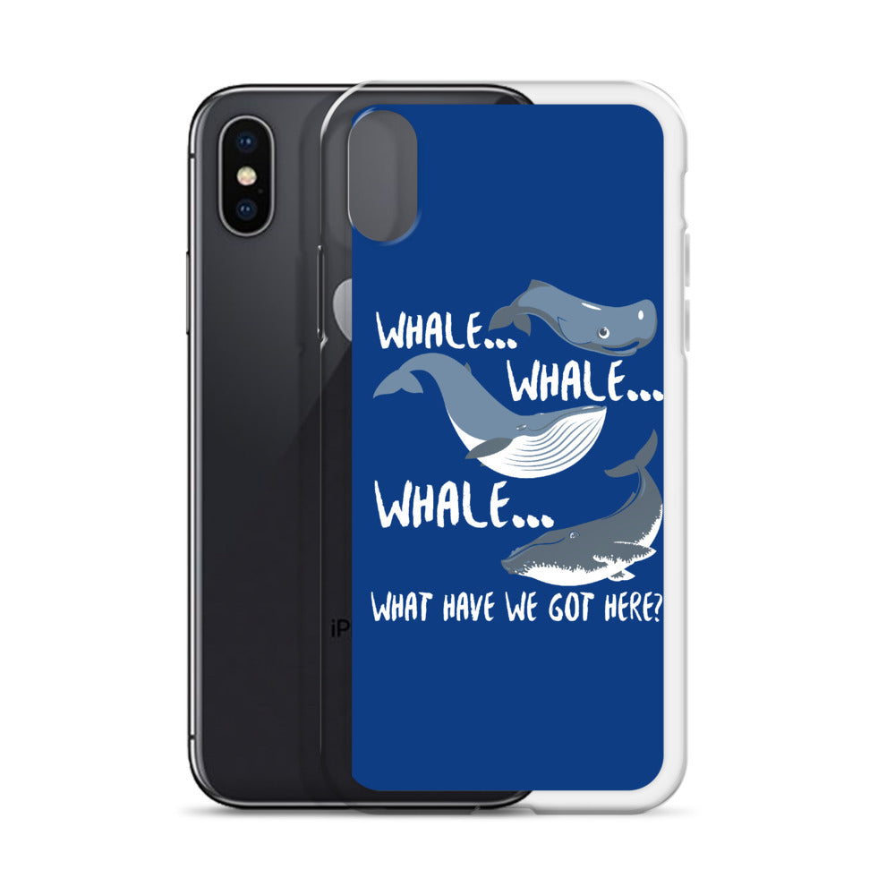 Whale Whale Whale iPhone Case - Splashing Apparel