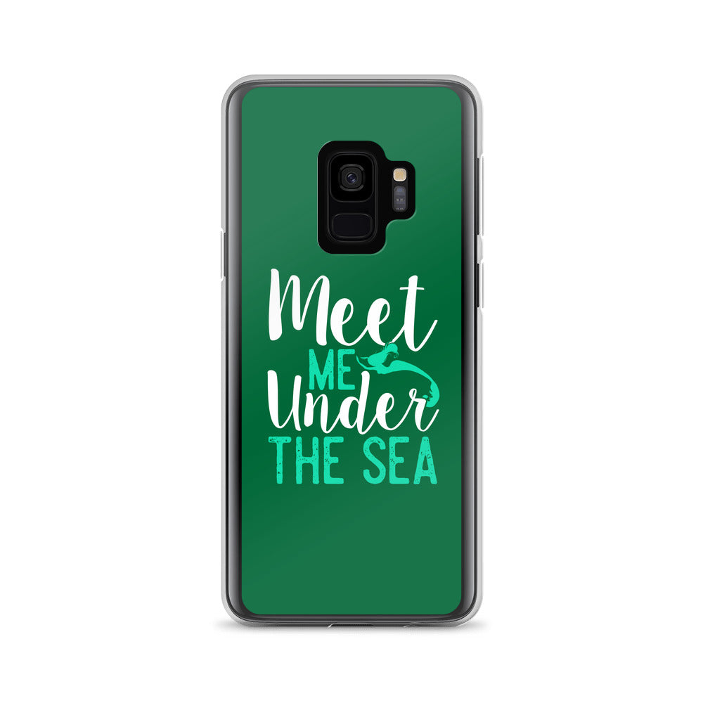 Meet Me Under the Sea Samsung Case Green - Splashing Apparel