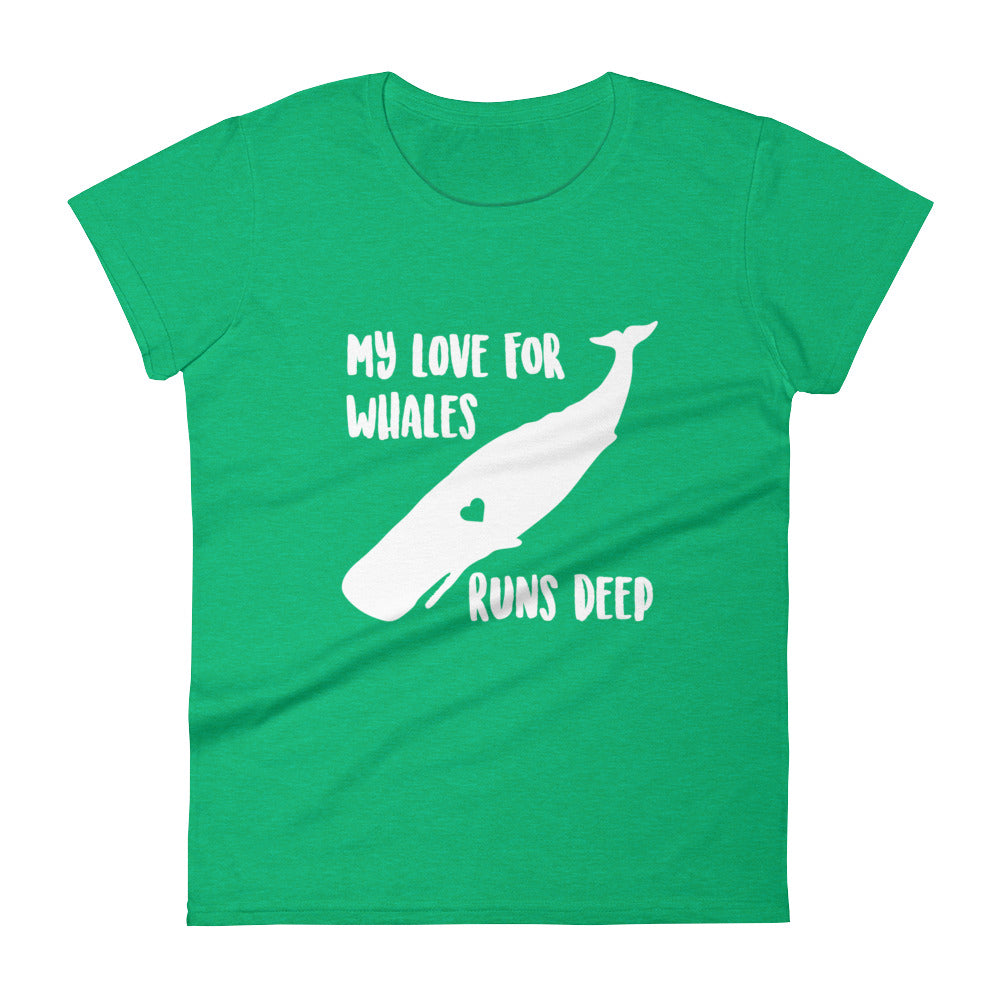 My Love Runs Deep Women's Shirt - Splashing Apparel