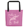 Pretty in Pink Tote bag - Splashing Apparel