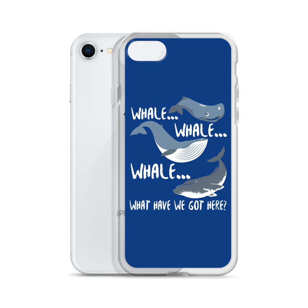 Whale Whale Whale iPhone Case - Splashing Apparel