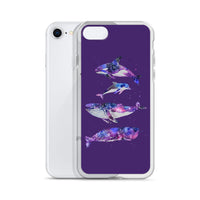 Cosmic Beauties iPhone Case Purple - Splashing Apparel