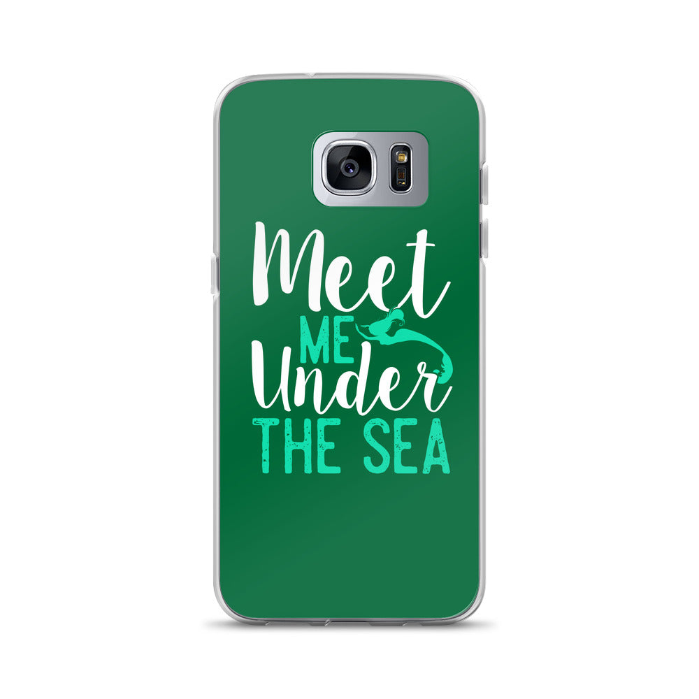 Meet Me Under the Sea Samsung Case Green - Splashing Apparel