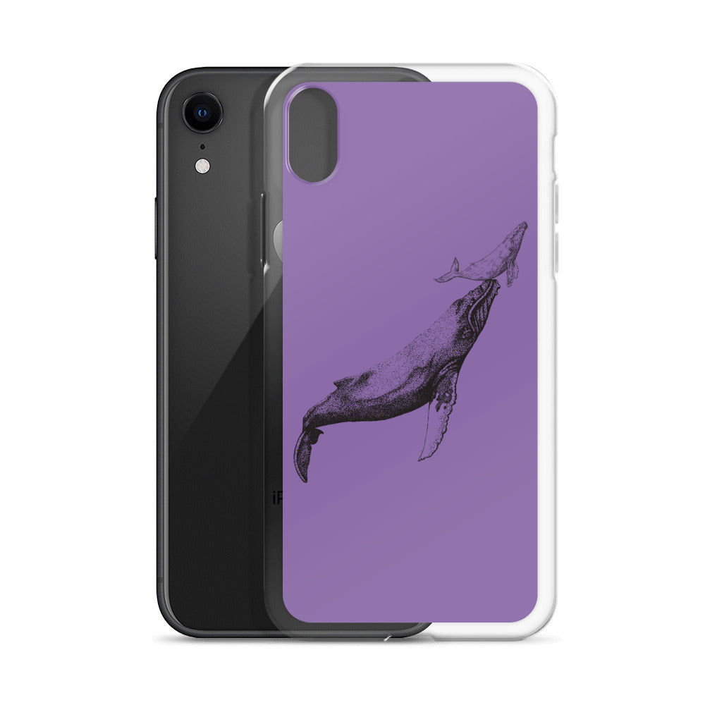 First Breath iPhone Case Purple - Splashing Apparel