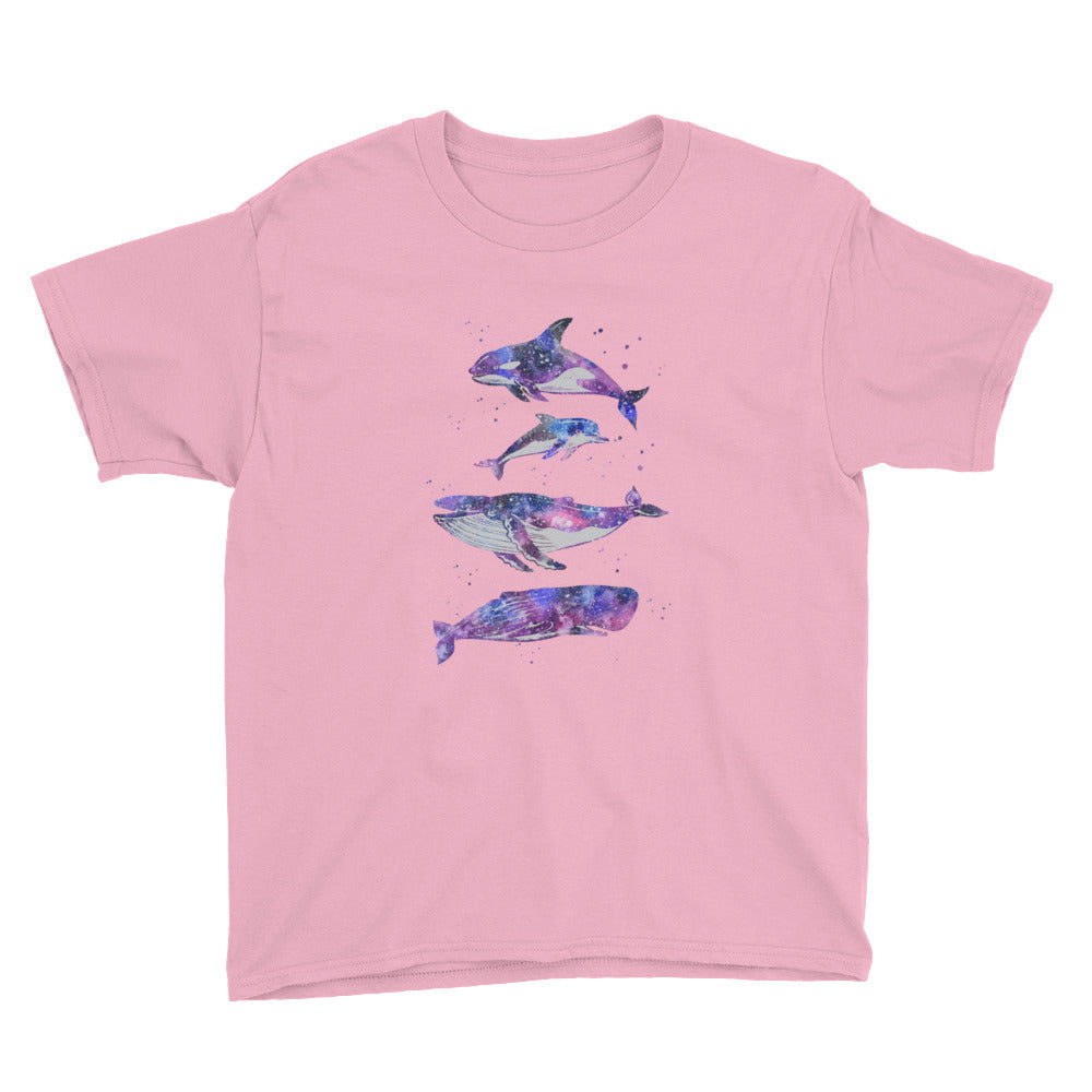 Stary Whales Kids Shirt - Splashing Apparel