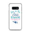 Free in the Sea Samsung Case - Splashing Apparel