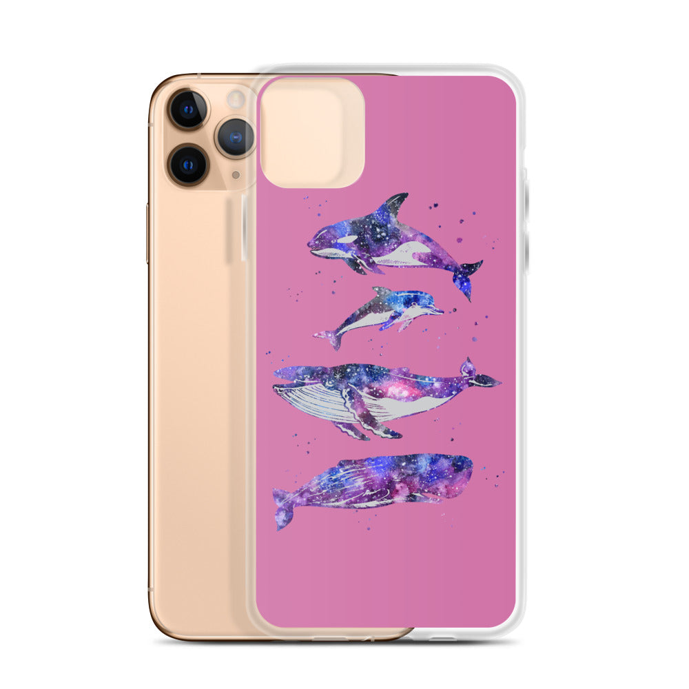 Cosmic Beauties iPhone Case Pink - Splashing Apparel