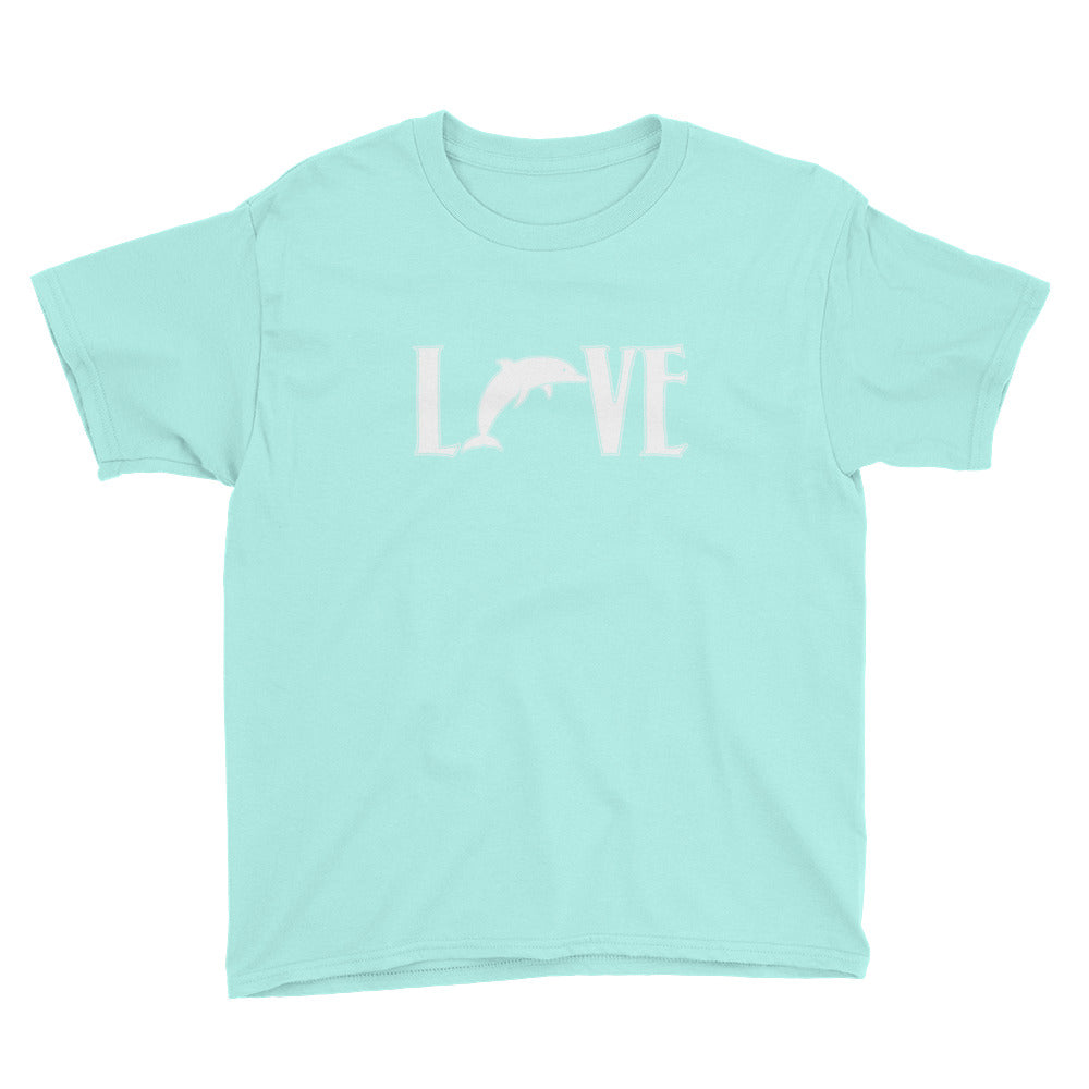 Love Dolphins Kids Shirt - Splashing Apparel