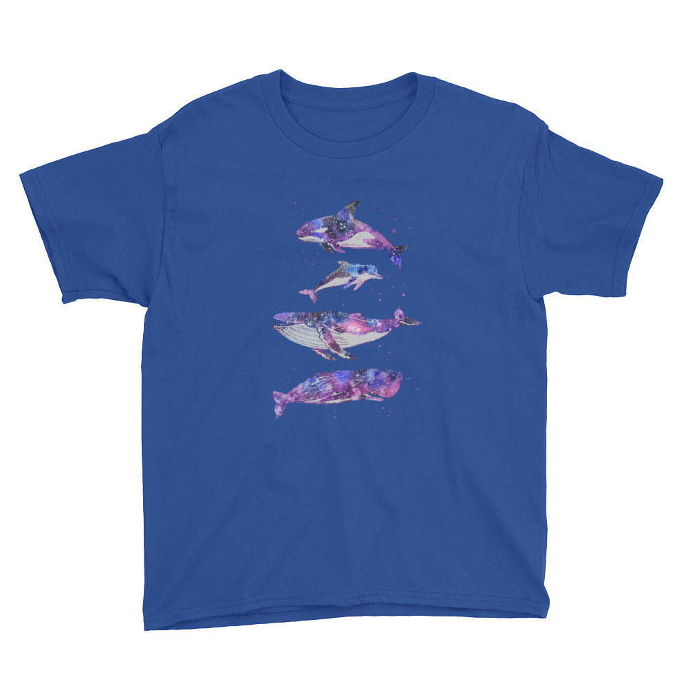 Stary Whales Kids Shirt - Splashing Apparel