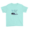 Keep Calm and Love Whales Kids Shirt - Splashing Apparel