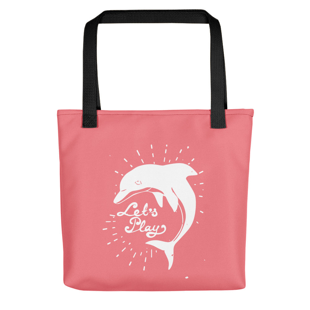 Let's Play Tote bag - Splashing Apparel