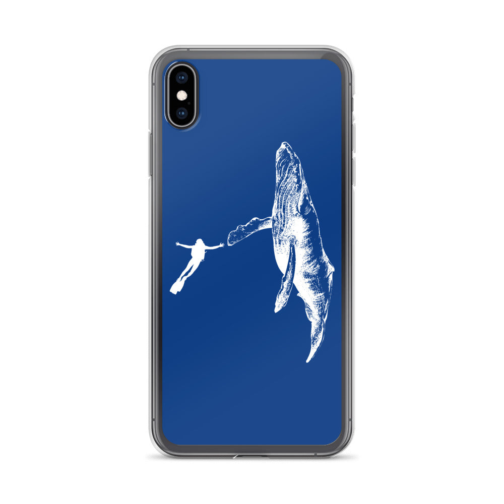High Five iPhone Case Dark Blue - Splashing Apparel