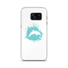 Dolphin Splash Samsung Case White - Splashing Apparel