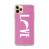 Love Dolphins iPhone Case Pink - Splashing Apparel