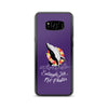 Entangle Leis Samsung Case Purple - Splashing Apparel