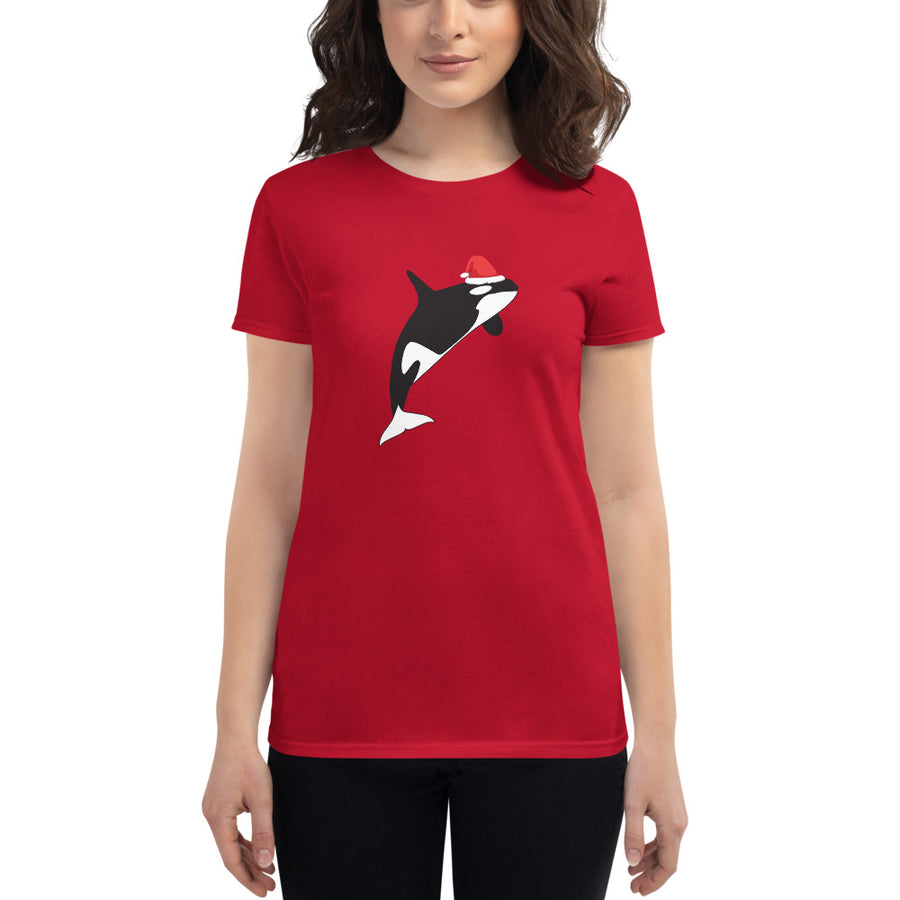 Orca Santa Women's t-shirt - Splashing Apparel