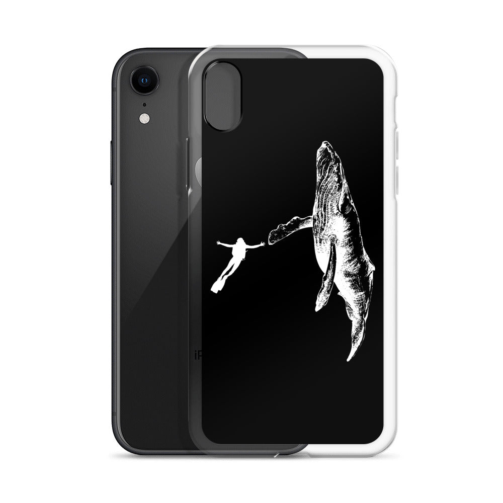 High Five iPhone Case Black - Splashing Apparel