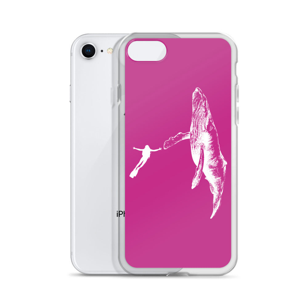 High Five iPhone Case Pink - Splashing Apparel