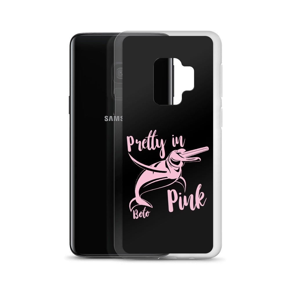 Pretty in Pink Samsung Case Black - Splashing Apparel