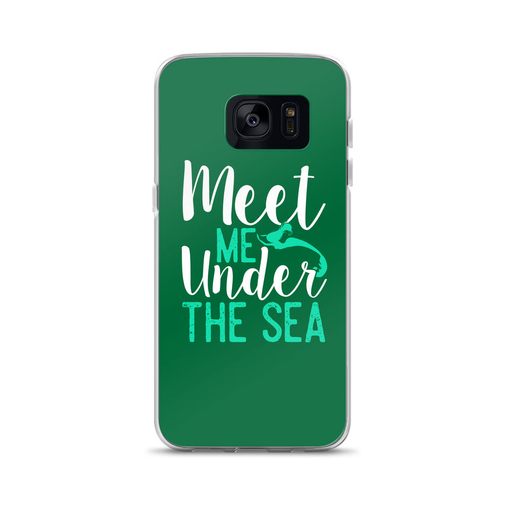 Meet Me Under the Sea Samsung Case Green - Splashing Apparel