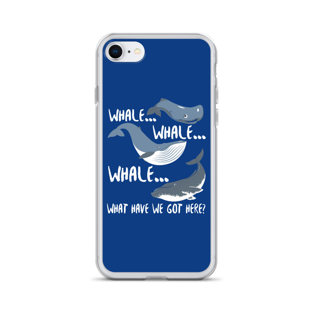 Whale Whale Whale iPhone Case - Splashing Apparel