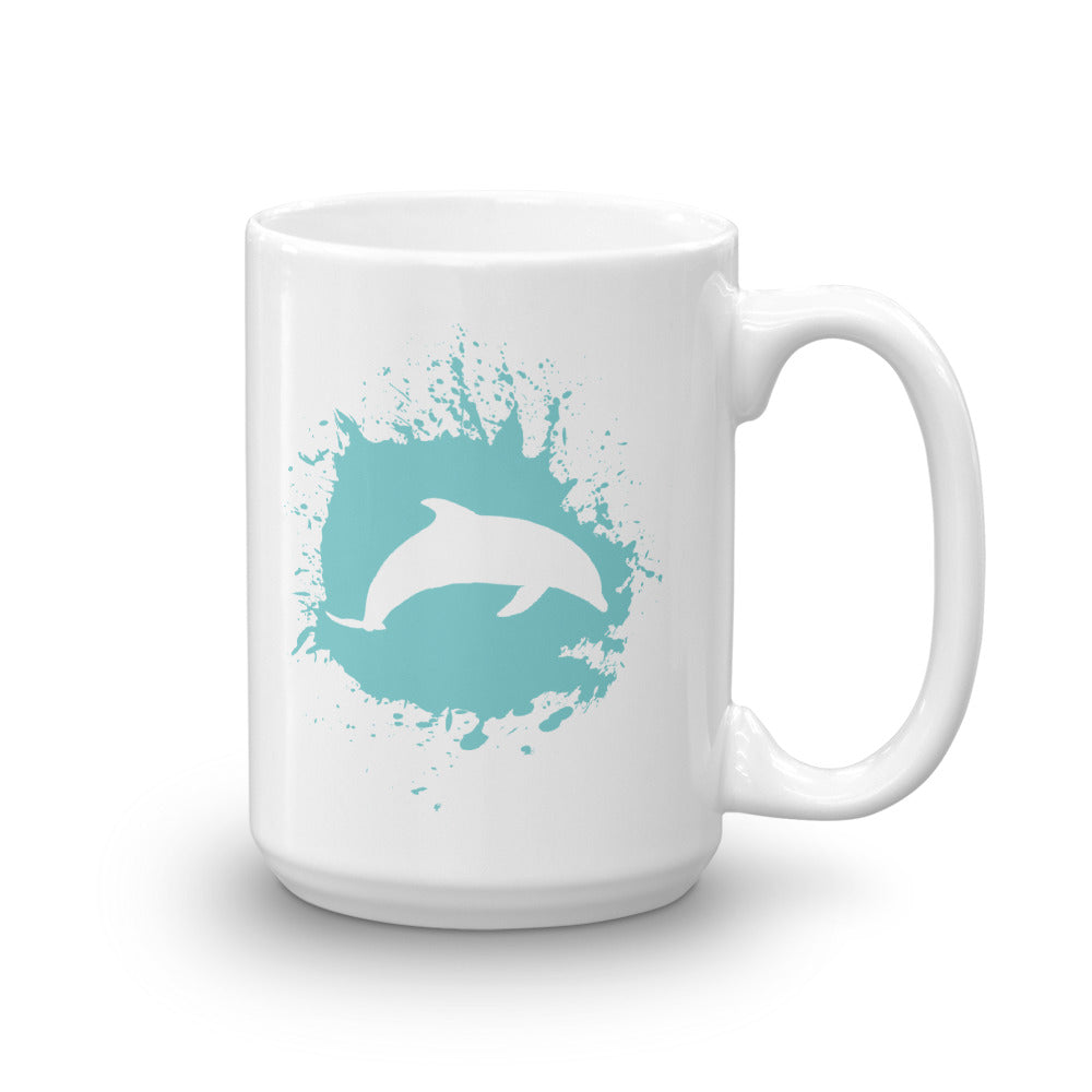 Dolphin Splash Mug