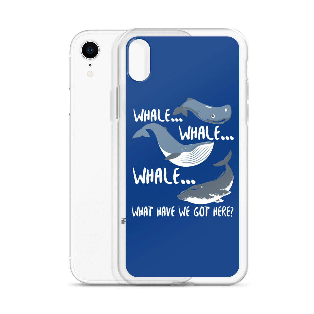 Whale Whale Whale iPhone Case - Splashing Apparel
