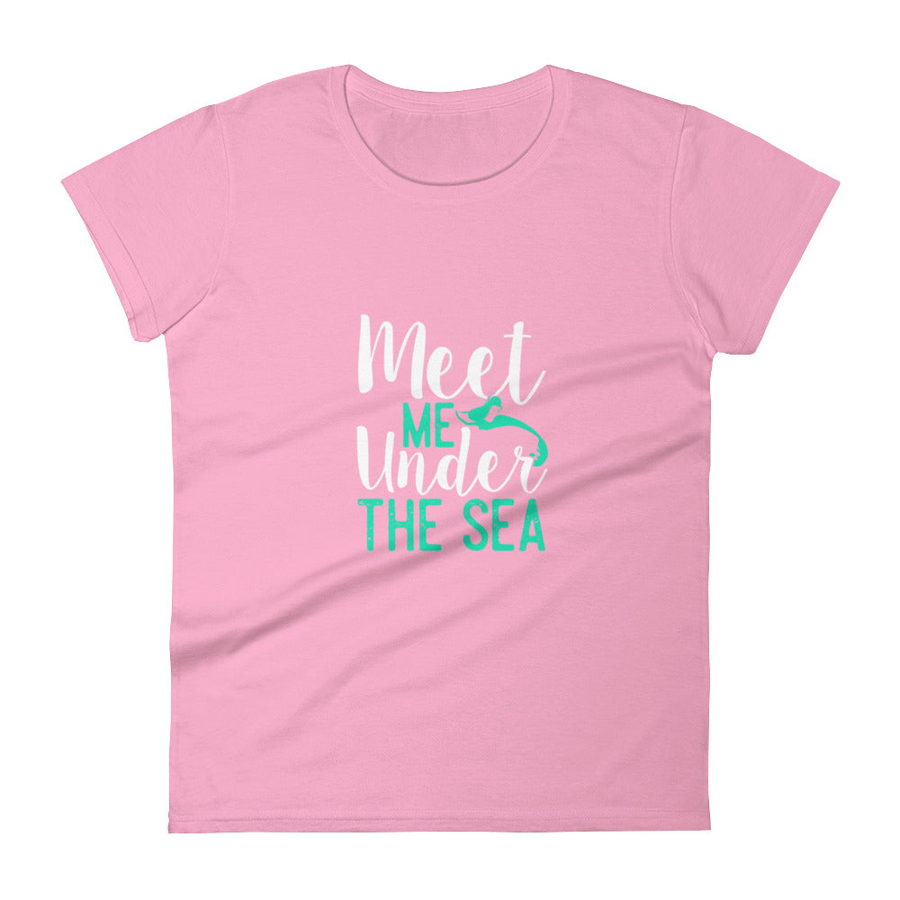 Meet Me Under the Sea Women's Shirt - Splashing Apparel