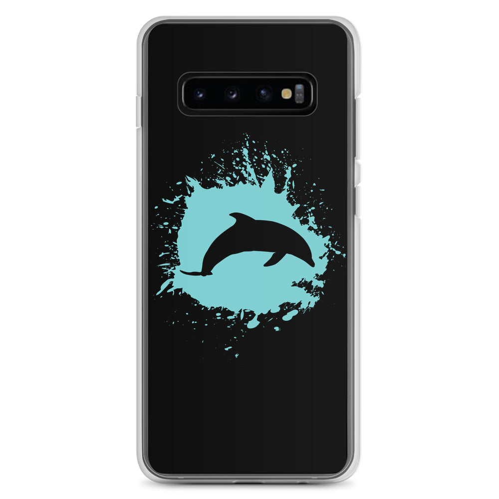 Dolphin Splash Samsung Case - Splashing Apparel