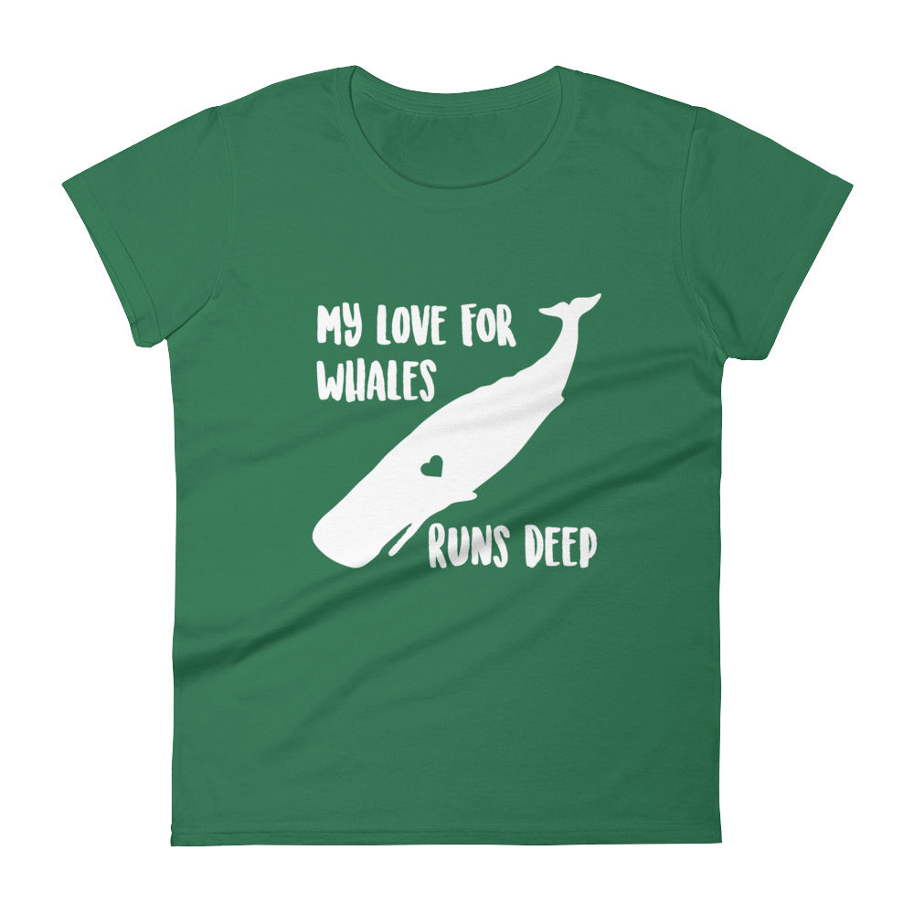 My Love Runs Deep Women's Shirt - Splashing Apparel