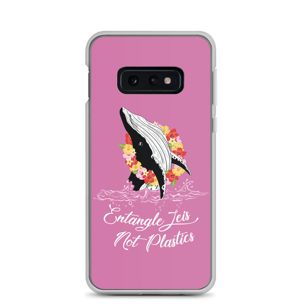 Entangle Leis Samsung Case Pink - Splashing Apparel
