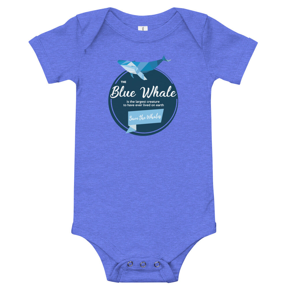 Blue Whale Baby Onesie