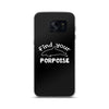 Find Your Porpoise Samsung Case Black - Splashing Apparel