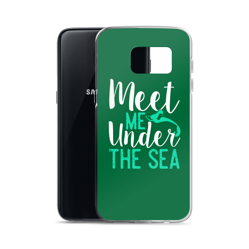 Meet Me Under the Sea Samsung Case Green - Splashing Apparel